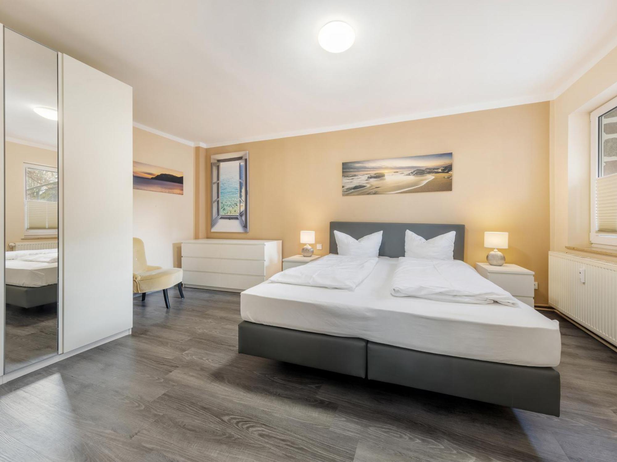 Residenz Clara Sophia FeWo 05 strandnah Binz Esterno foto